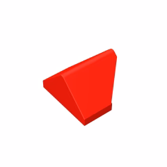 GOBRICKS GDS-1063 Slope 45 2 x 1 Double / Inverted - YWOBB