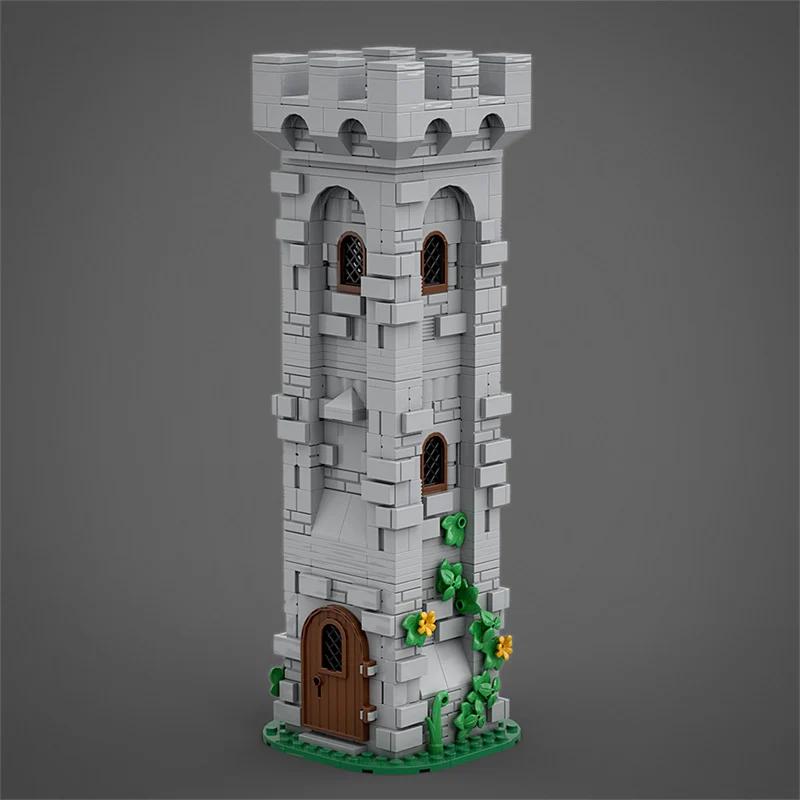 GOBRICKS MOC 134714 Lion Knight Watch Tower - YWOBB