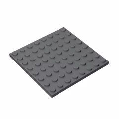 GOBRICKS GDS-528 Plate 8 x 8 - YWOBB