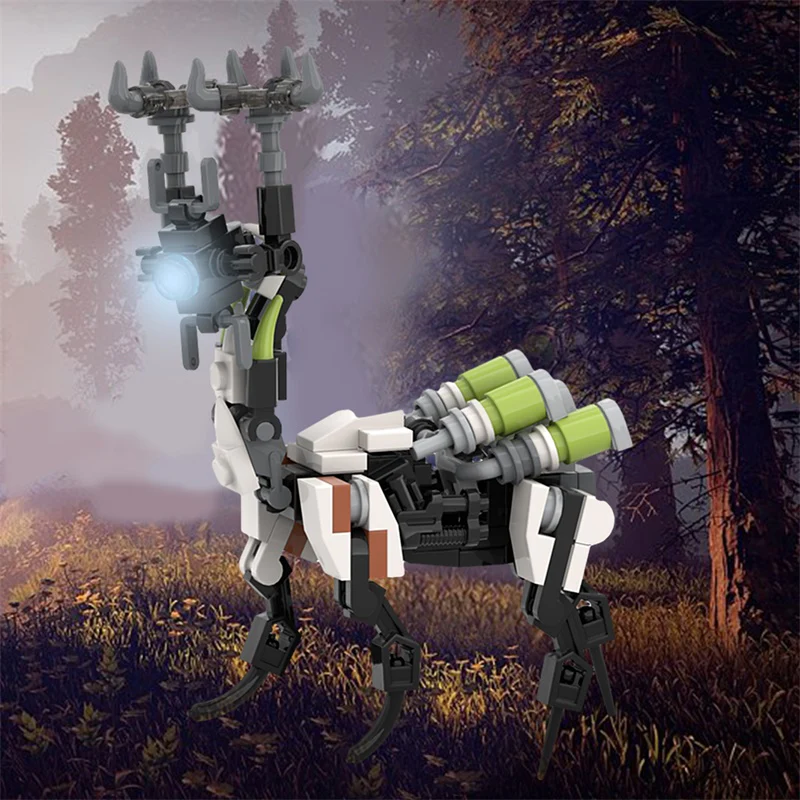 GOBRICKS MOC 154245 Horizon: Zero Dawn Grazer - YWOBB