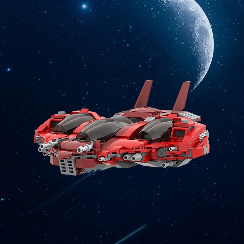 GOBRICKS MOC 146932 Pata'Herz-class exploration craft - YWOBB