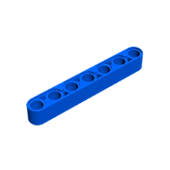 GOBRICKS GDS-665 Liftarm Thick 1 x 7 - YWOBB