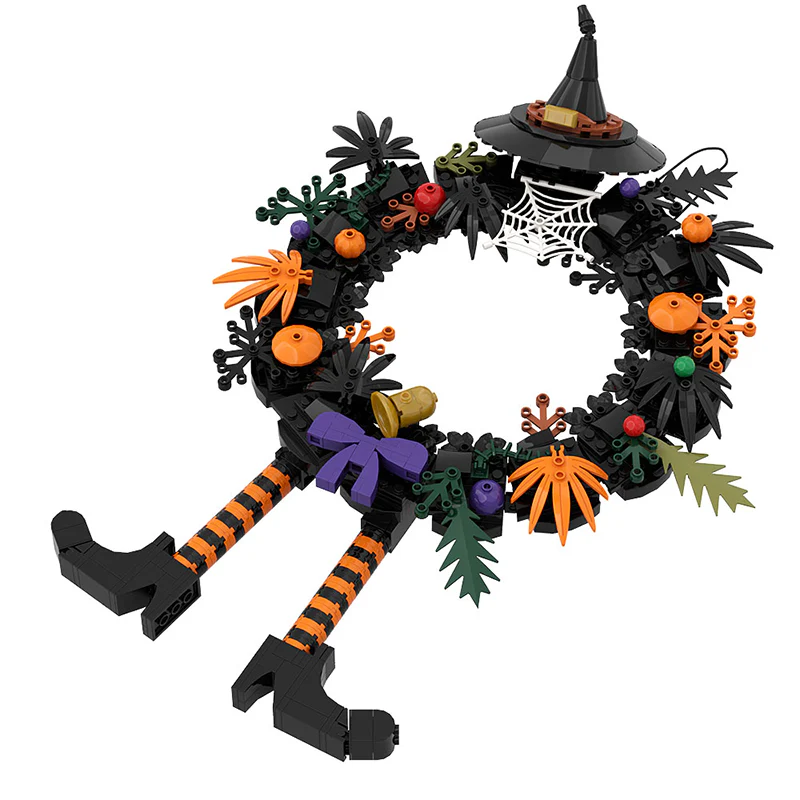 GOBRICKS MOC A0607 halloween hat - YWOBB