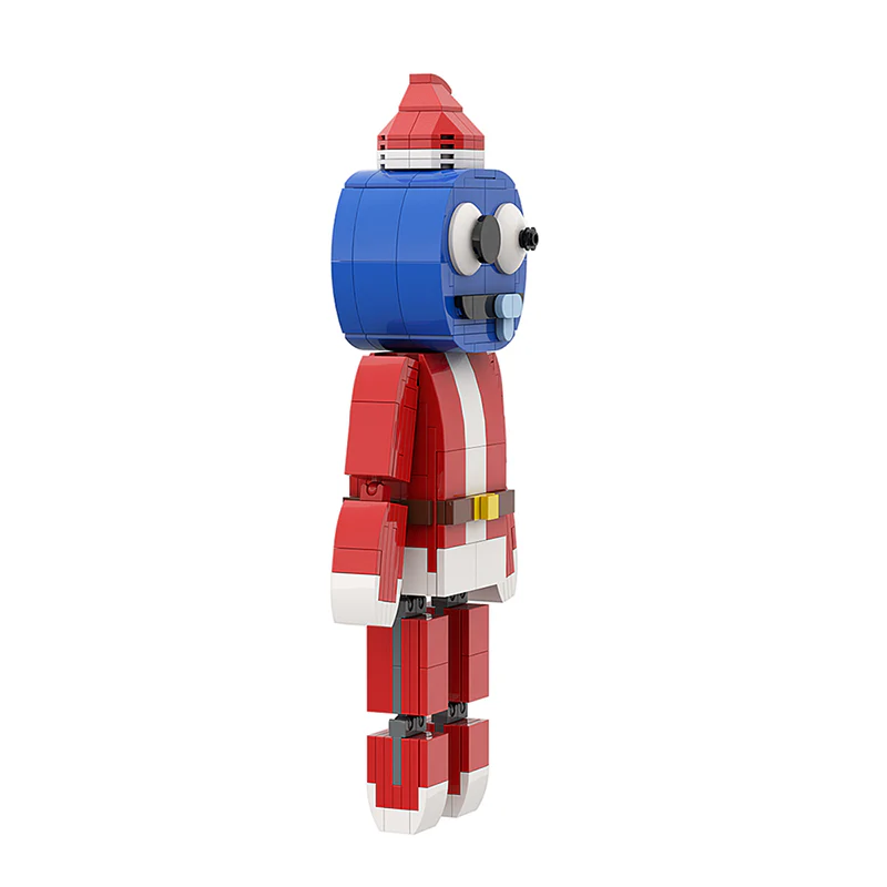 GOBRICKS MOC A0196 RainbowFriends Christmas style-Blue - YWOBB