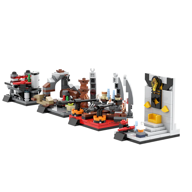 GOBRICKS MOC 75680 Micro Lightsaber Duels - The Skywalker Saga - YWOBB