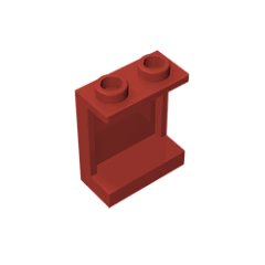 GOBRICKS GDS-785 Panel 1 x 2 x 2 with Side Supports - Hollow Studs - YWOBB