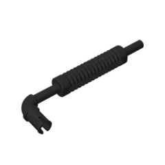 GOBRICKS GDS-1344 Exhaust Pipe with Technic Pin, Flat End and Pin with Round Hole - YWOBB