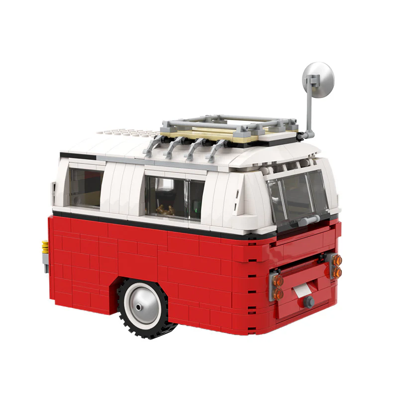 MOC 46121 Caravan / Camping Trailer For 10220 T1 Bus - YWOBB