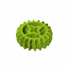 GOBRICKS GDS-1103 Gear 20 Tooth Double Bevel - YWOBB