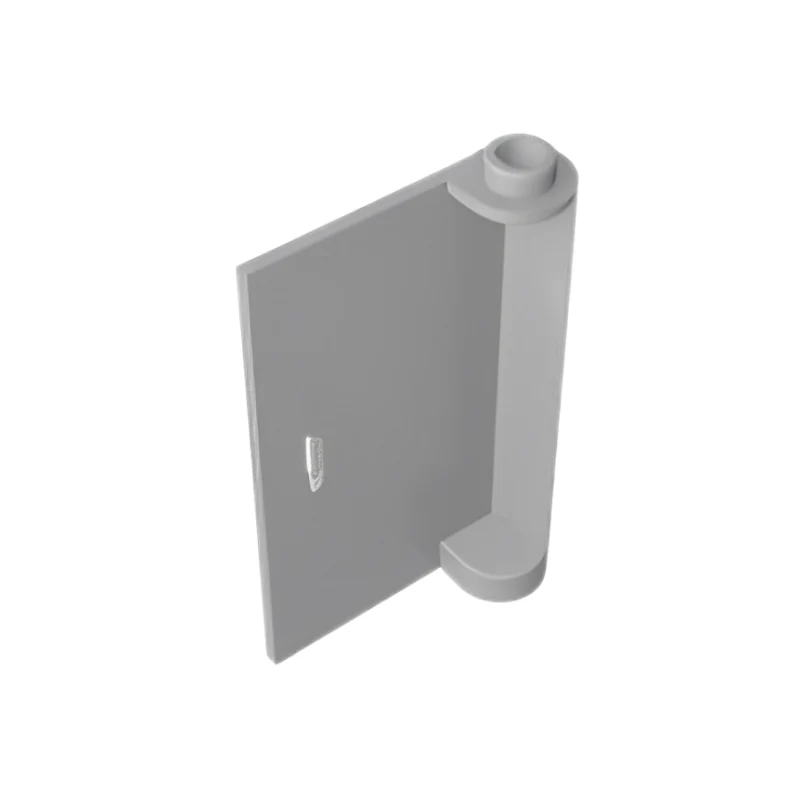 GOBRICKS GDS-1515 Door 1 x 3 x 4 Left - Open Between Top and Bottom Hinge - YWOBB