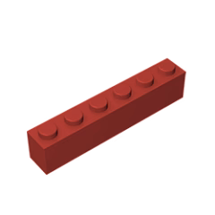 GOBRICKS GDS-535 Brick 1 x 6 - YWOBB
