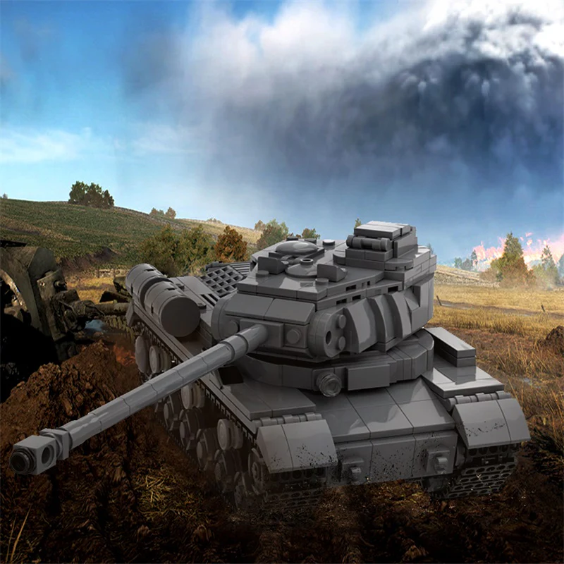 GOBRICKS MOC 66997 IS2 heavy tank - YWOBB