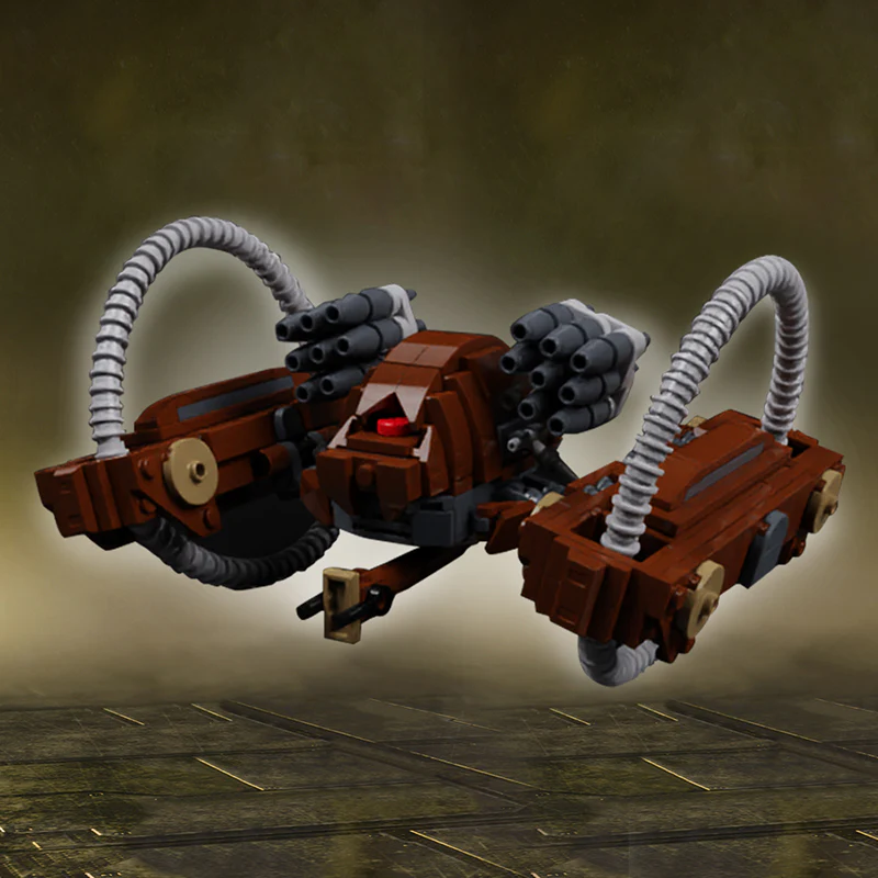 GOBRICKS MOC 139515 Hailfire Droid - YWOBB