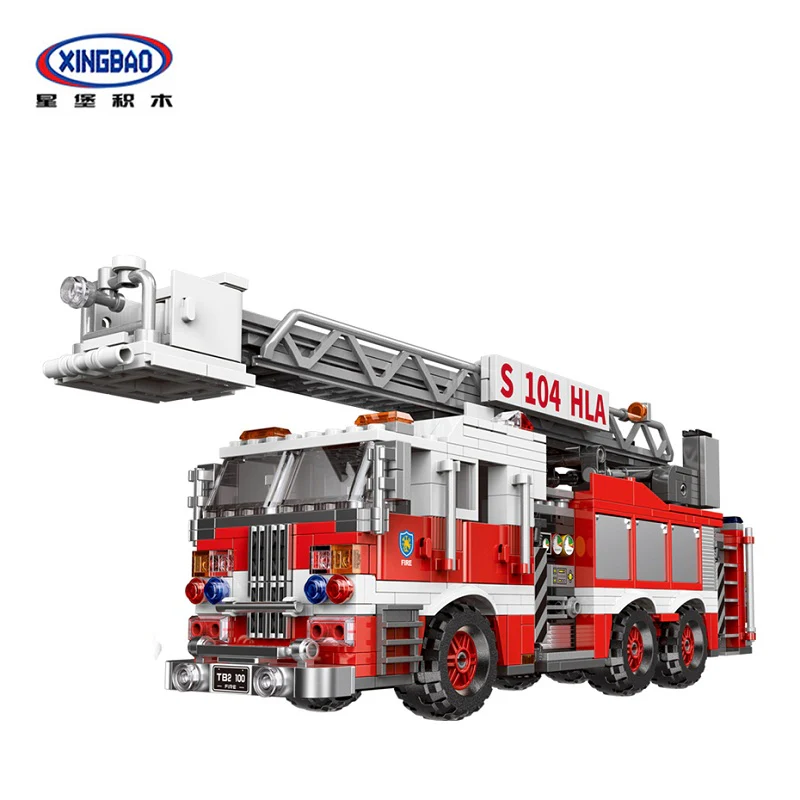XINGBAO XB-03031 The Aerial Ladder Fire Truck - YWOBB