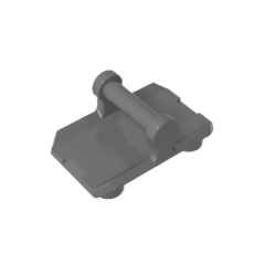 GOBRICKS GDS-90032 Shield with 4 bumps - YWOBB