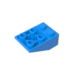 GOBRICKS GDS-598 Inverted 33 3 x 2 without Connections between Studs - YWOBB