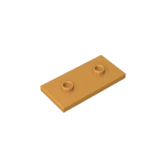 GOBRICKS GDS-90201 Plate Modified 2 x 4 with 2 Studs (Double Jumper) - YWOBB