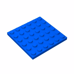 GOBRICKS GDS-523 Plate 6 x 6 - YWOBB