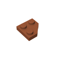 GOBRICKS GDS-1503 Plate 2 x 2 Cut Corner - YWOBB