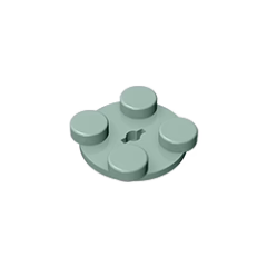 GOBRICKS GDS-948 Turntable 2 x 2 Plate, Top - YWOBB