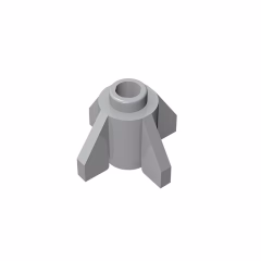 GOBRICKS GDS-1153 Round 1 x 1 with Fins - YWOBB