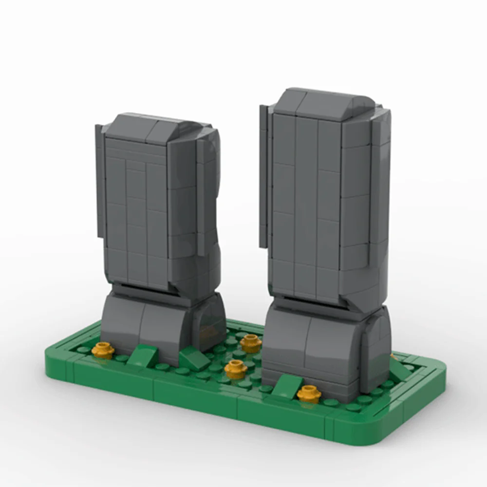 GOBRICKS MOC 40120 Moai - YWOBB