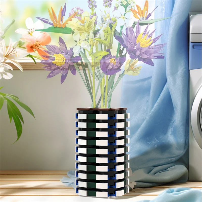 GOBRICKS MOC 80930 ALLAN'S VASE - YWOBB