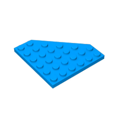 GOBRICKS GDS-702  Plate 6 x 6 Cut Corner - YWOBB