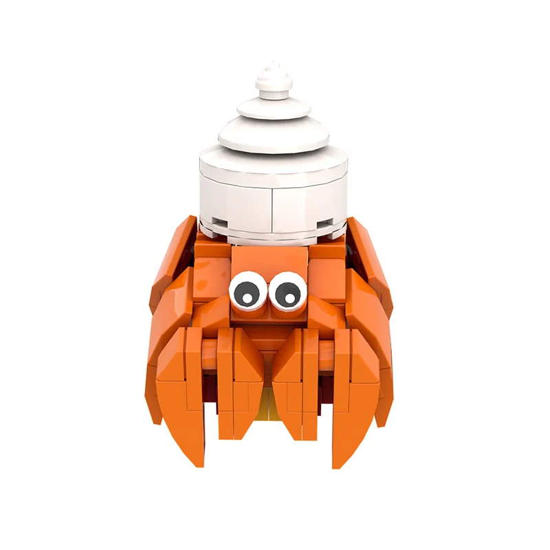 GOBRICKS MOC 146097 Hermit Crab - YWOBB