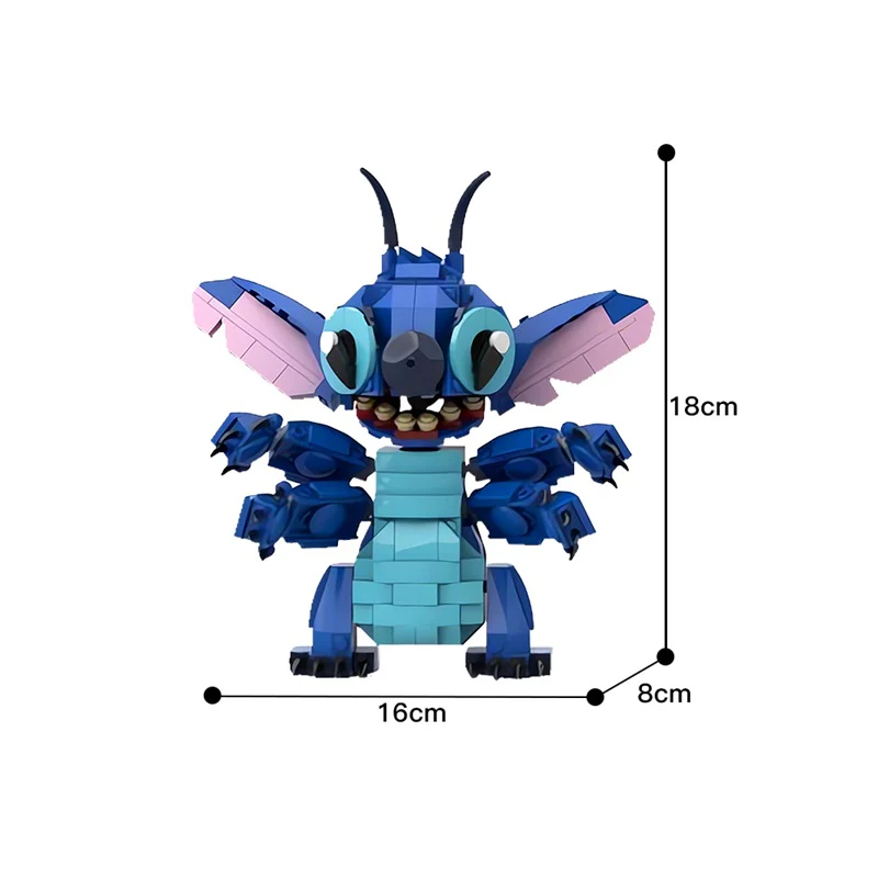 GOBRICKS MOC 146427 Stitch - YWOBB