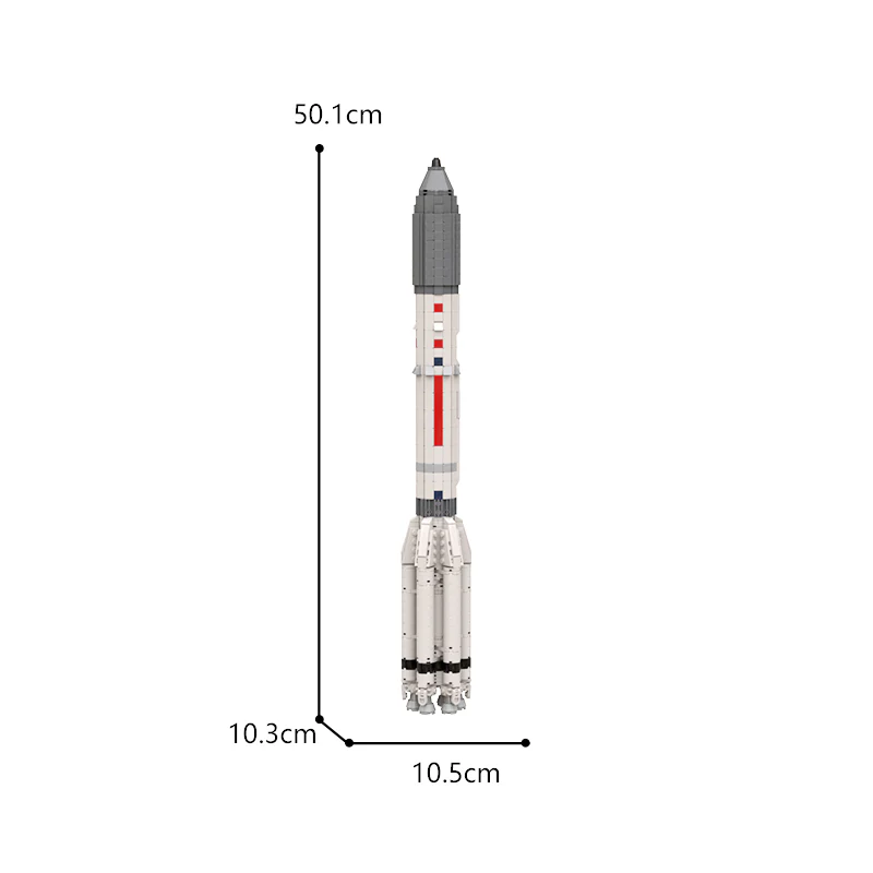 MOC 39838 Proton M Launch Vehicle - YWOBB