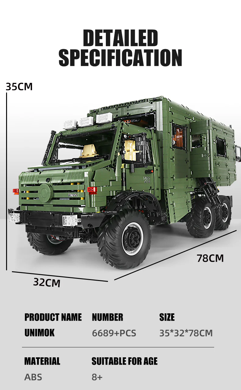RAEL LE-J907 Mercedes Benz Unimog - YWOBB