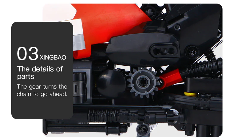 XINGBAO XB-03019 The Patrol Motorcycle - YWOBB