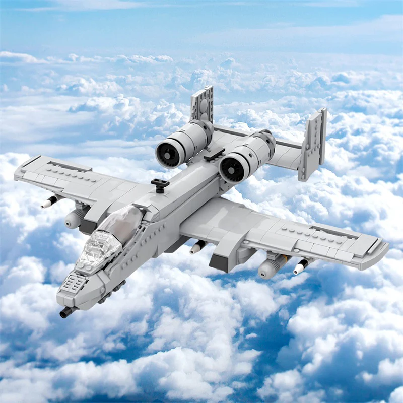 GOBRICKS MOC 174669 A-10 Thunderbolt II - YWOBB