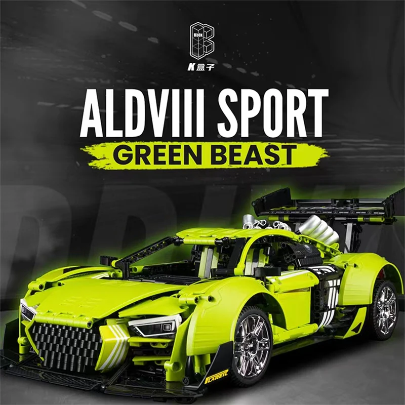 K-BOX 10516 1:10 Audi R8 - YWOBB