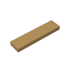 GOBRICKS GDS-563 Tile 1 x 4 - YWOBB