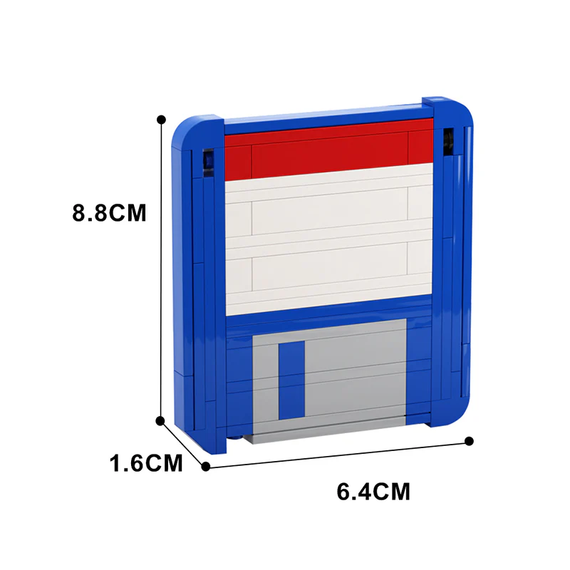 GOBRICKS MOC 82252 Save Icon (Floppy Disk) Update - YWOBB