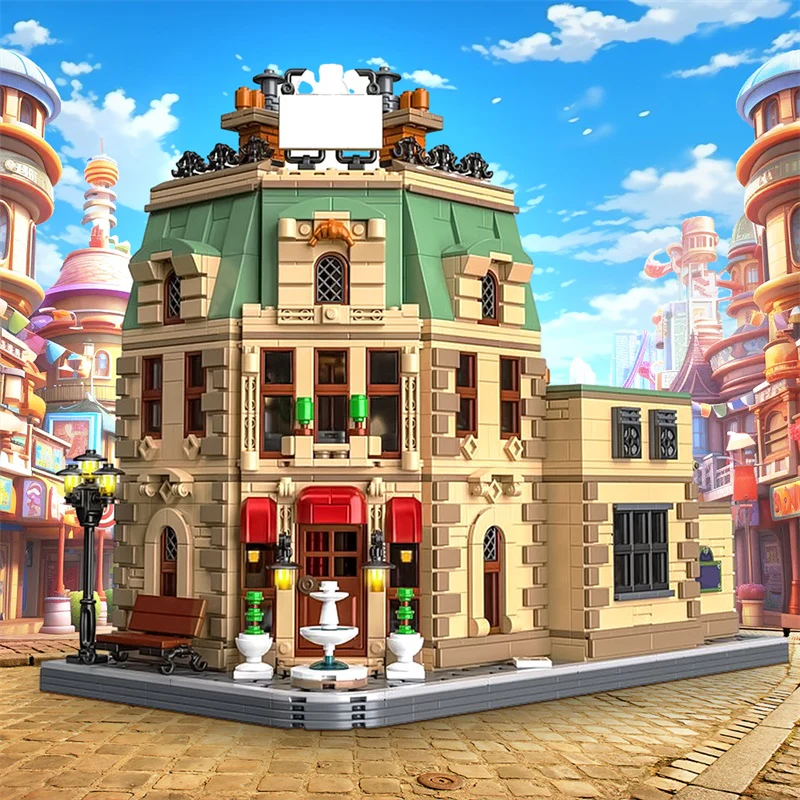 GOBRICKS MOC 160521 Ratatouille - Gusteau's restaurant - YWOBB