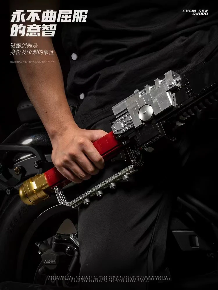 Small Angle JD028 Warhammer 40k Chainsword - YWOBB