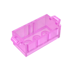 GOBRICKS GDS-2100 Container Treasure Chest Bottom - YWOBB