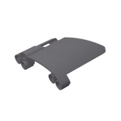 GOBRICKS GDS-1342 Panel Fairing #23 Large Short, Small Hole, Side B - YWOBB