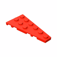 GOBRICKS GDS-550  Plate 6 x 3 Right - YWOBB