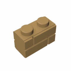 GOBRICKS GDS-631 Modified 1 x 2 with Masonry Profile - YWOBB