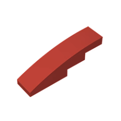 GOBRICKS GDS-658  Curved 4 x 1 - YWOBB