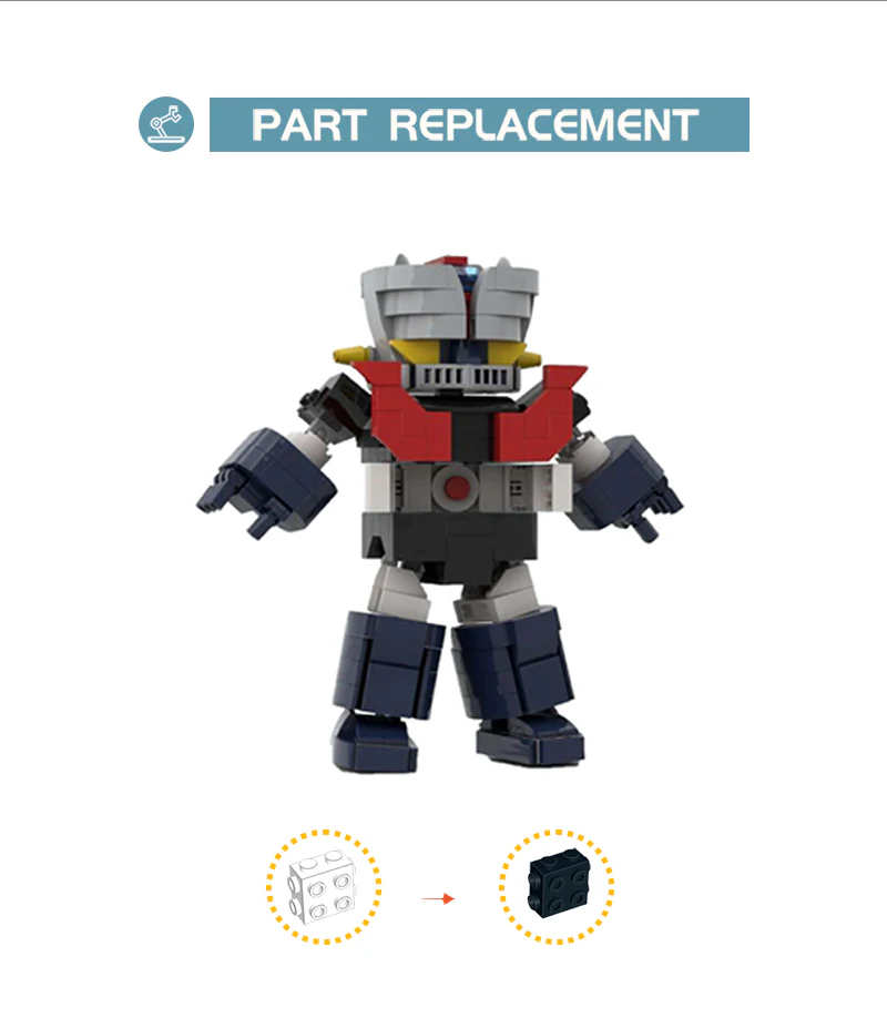 MOC 65318 Mazinger Z Robot - YWOBB