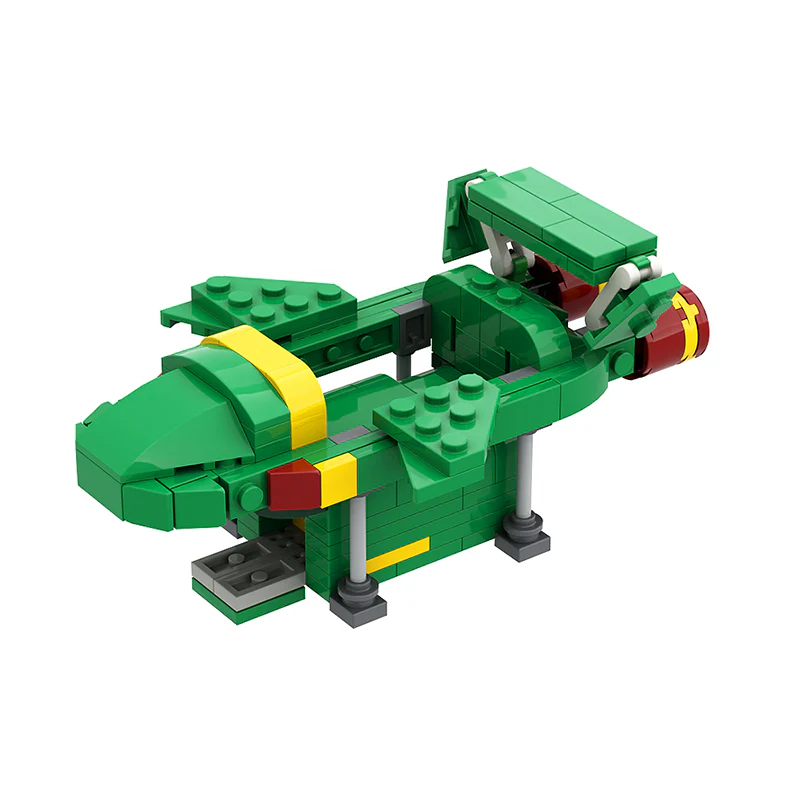 GOBRICKS MOC 123514 KS MO IR Thunderbird-2 - YWOBB