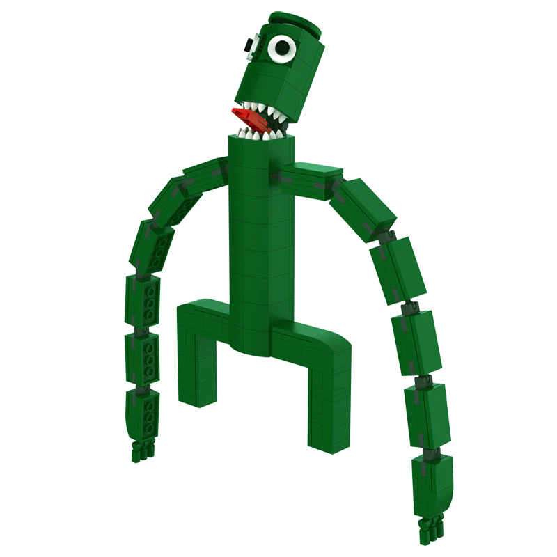 GOBRICKS MOC A0020 Rainbow Friends-Green - YWOBB