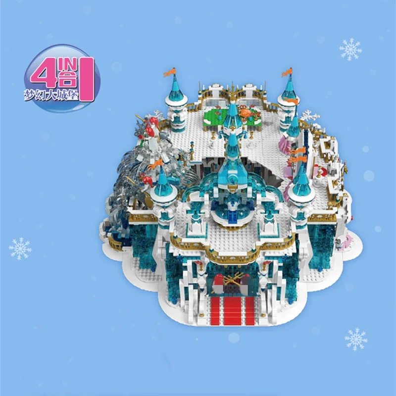 Mould King 11007 - 11010 Frozen Castle - YWOBB