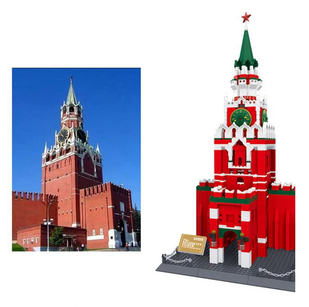 WANGE 5219 The Spasskaya Tower Of Moscow KREMLIN - YWOBB