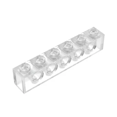 GOBRICKS GDS-626  Brick 1 x 6 with Holes - YWOBB